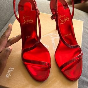 Red Patent Heel